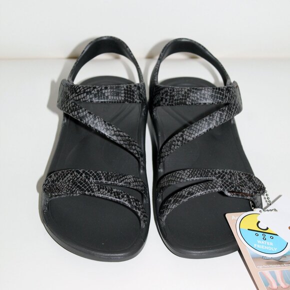 Aetrex Jillain  Sport Sandal Brown Boa, Size US 6 - EU 36 - UK 4 - Picture 1 of 7